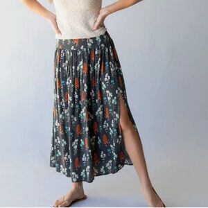 Natural Life Addie Midi Skirt